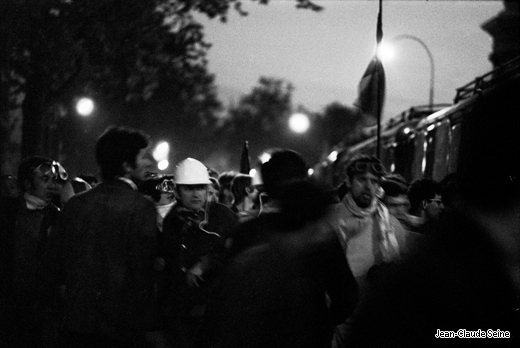 Mai 68 - Paris - Manifestants
