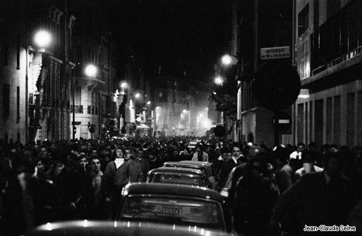 Mai 68 - Paris - La nuit
