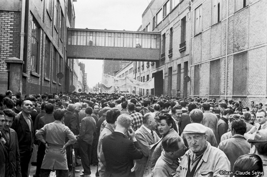 Mai 68 -  Asnieres usine chausson