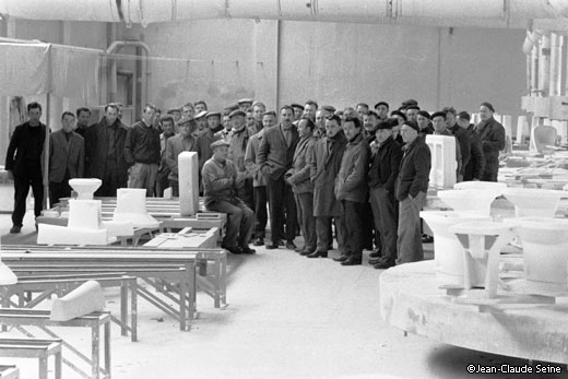 Mai 68 - Boulogne sur Mer - usine generale de fonderie
