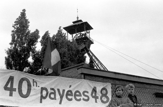 Mai 68 - Lens - piquet de greve