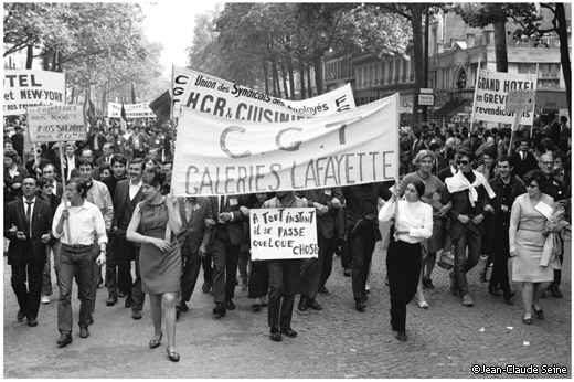 Mai 68 - Paris - Manifestation