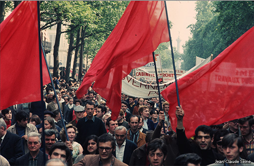 Mai 68 - Paris - photo couleur 08